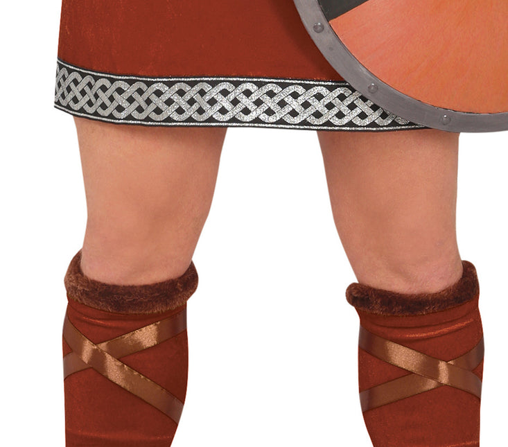 Viikinkipuku Ruskea Miesten pohjoismainen