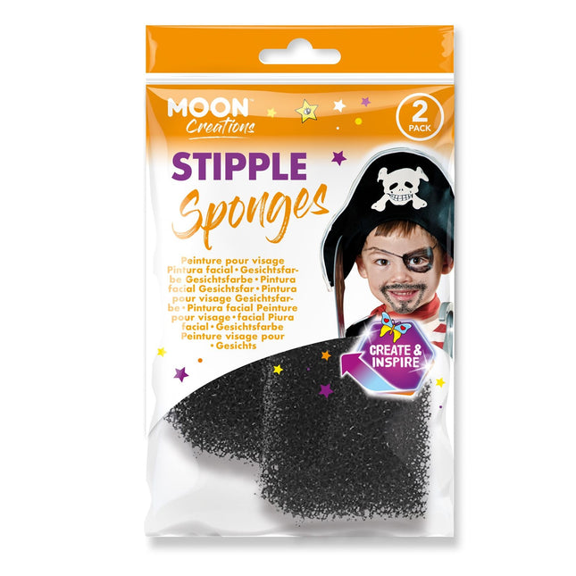 Moon Creations Stipple Sponge 2 Pack (2 kpl)