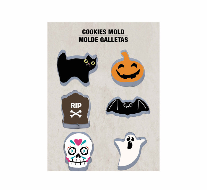 Halloween kakku muotit 6kpl