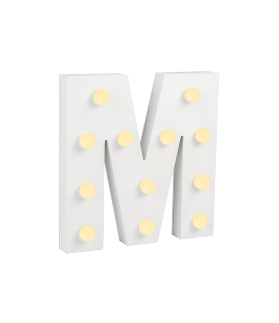M Light Letter 16.5cm