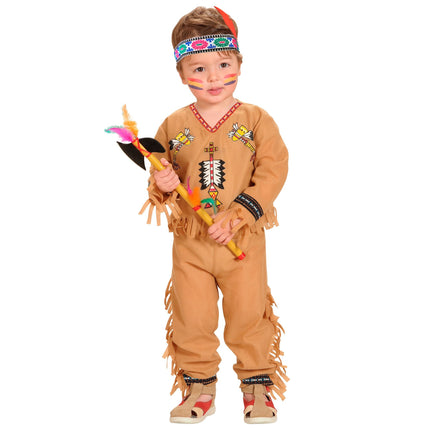 Intialainen puku poika