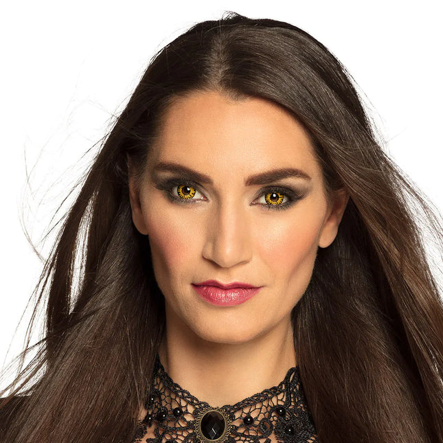 Oranssin väriset linssit 3Mnd