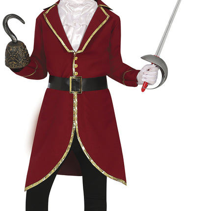 Merirosvo puku punainen tyttö