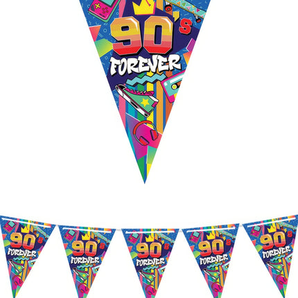 90s Garland värillinen 3m