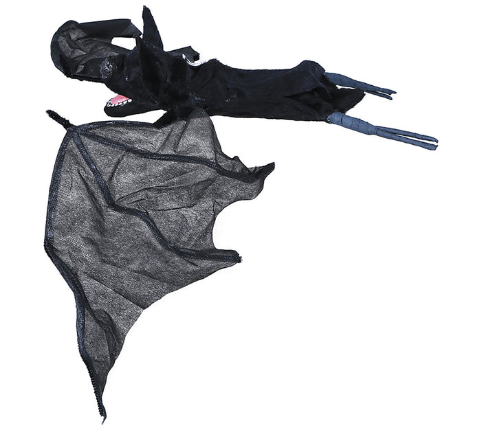 Halloween roikkuva koriste Bat With Light 31cm