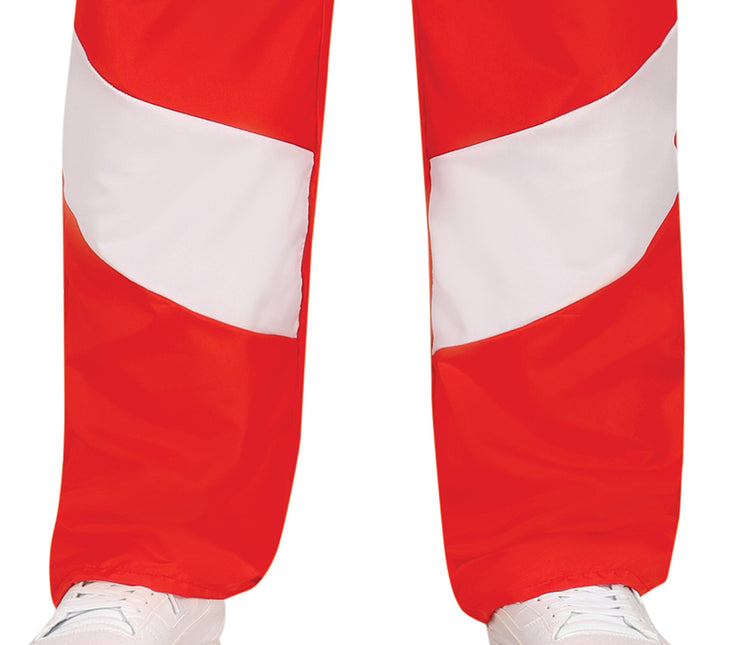 Punainen valkoinen verkkarit viallinen miehet