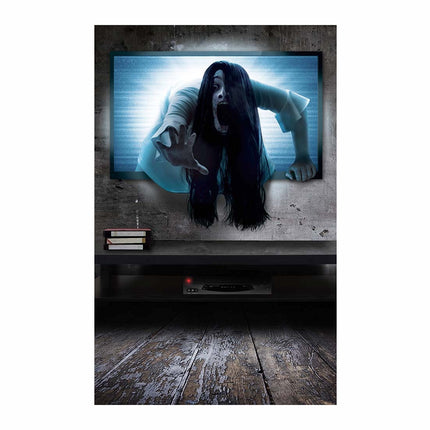 Halloween seinätarra Spirit 80cm