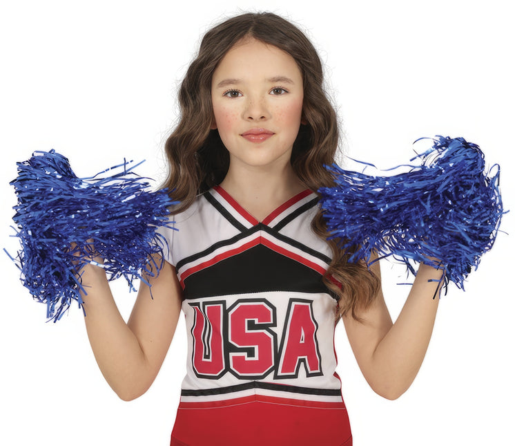 Sininen Pompoms 2kpl