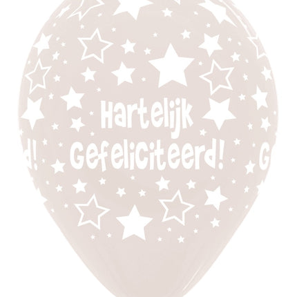 Ilmapallot Hyvää syntymäpäivää kirkas 30cm 25kpl