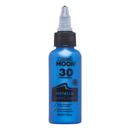Cosmic Moon Metallic kangasmaali sininen 30ml