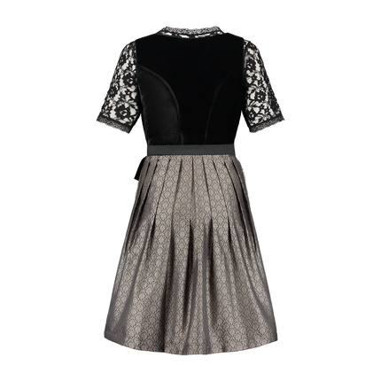 Musta Dirndl Mekko Oktoberfest Ladies Velvet