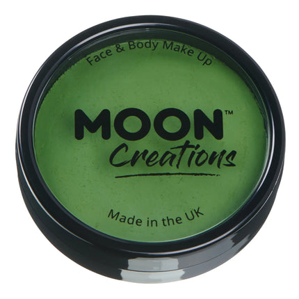 Moon Creations Pro Face Paint Kakkupurkit Ruohonvihreä 36g