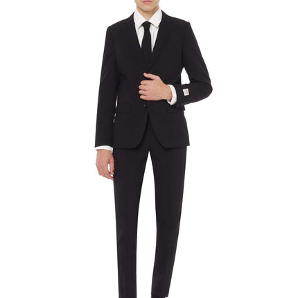 Musta puku poika teini OppoSuits