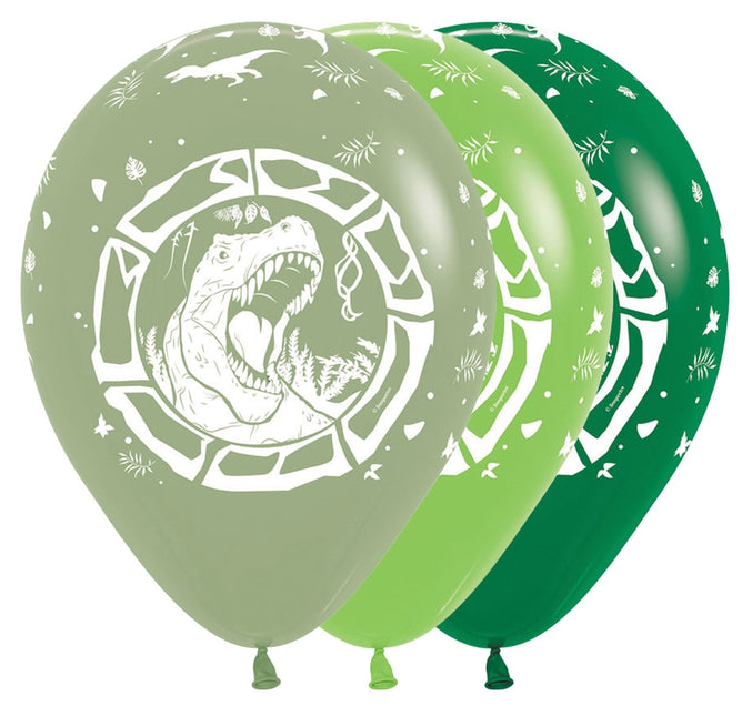 Ilmapalloja Dinosaurus T Rex Mix 30cm 25kpl