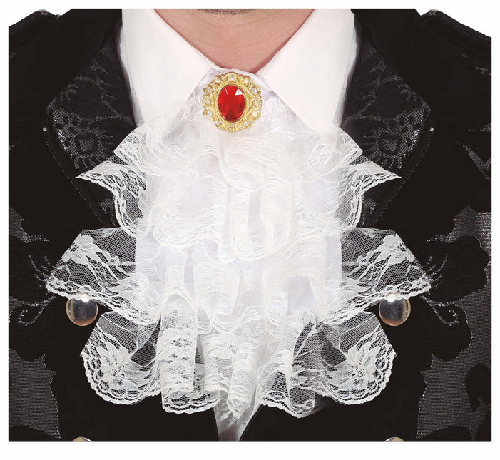 Valkoinen kaulus Pitsi