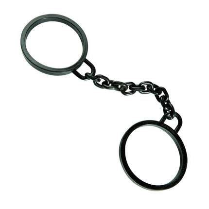 Musta käsiraudat kumi