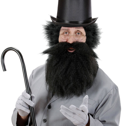 Caveman tekoparta musta