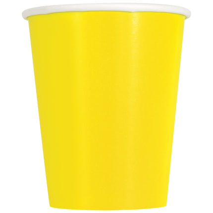 Keltaiset kupit 228ml 8kpl