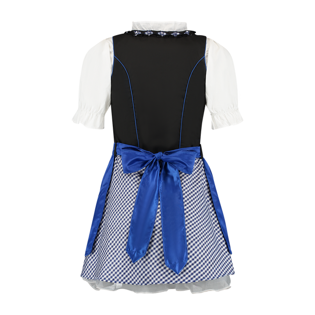 Oktoberfest Dirndl Mekko Oktoberfest Punainen Valkoinen Hyvät ruudullinen