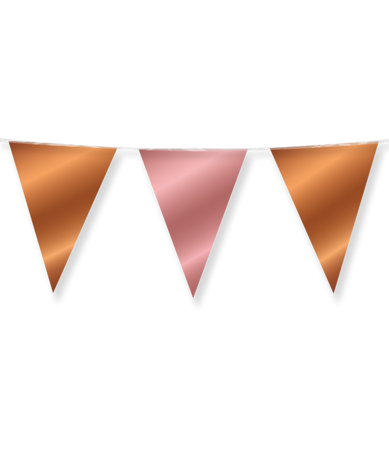 Ruusukulta Pronssi Garland Metallic 10m