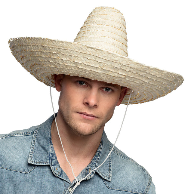 Sombrero Luonnollinen 49cm