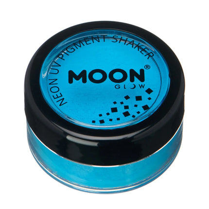 Moon Glow Neon UV-pigmentti Shakers Intensiivinen sininen 5g