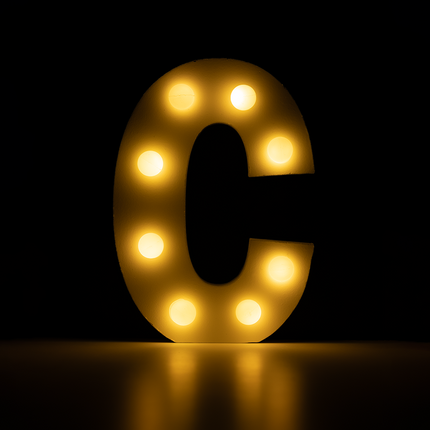C Light Letter 16.5cm