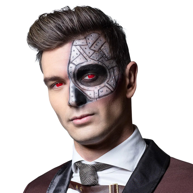 Punainen väri linssit Cyborg