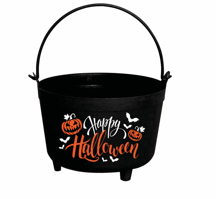 Halloween Cauldron Happy Halloween