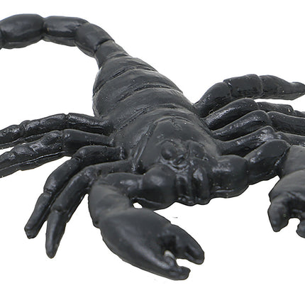 Musta Halloween pöydän koriste Whorls 6cm 7kpl