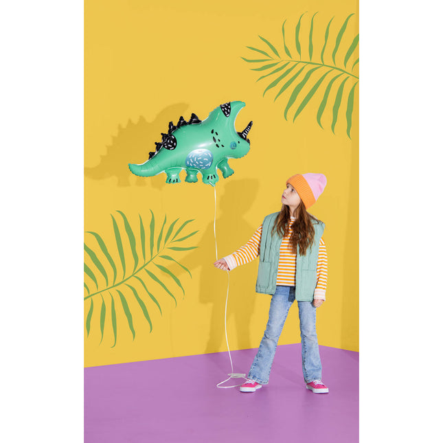 Dino helium ilmapallo tyhjä 76cm