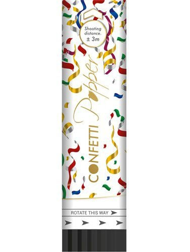 Värillinen konfettitykki 20cm