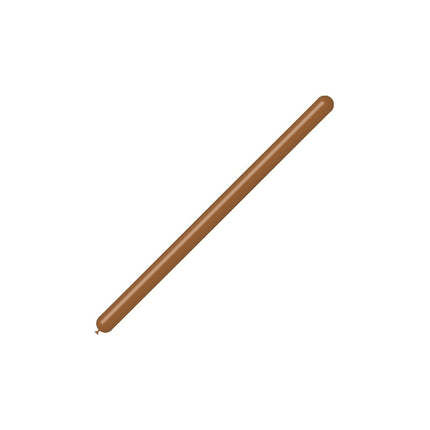 Ruskeat mallinnus ilmapallot 5cm 150cm 50kpl