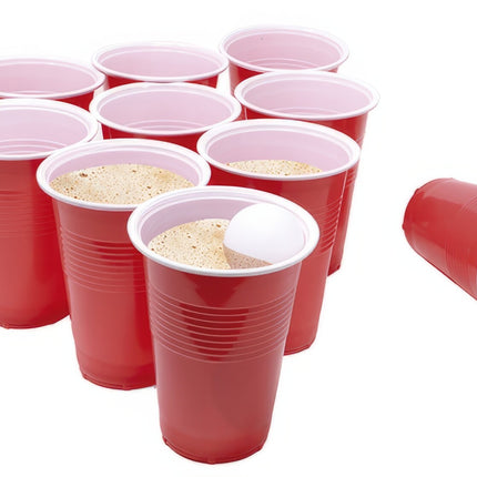 Punainen Beerpong-setti 35 kpl