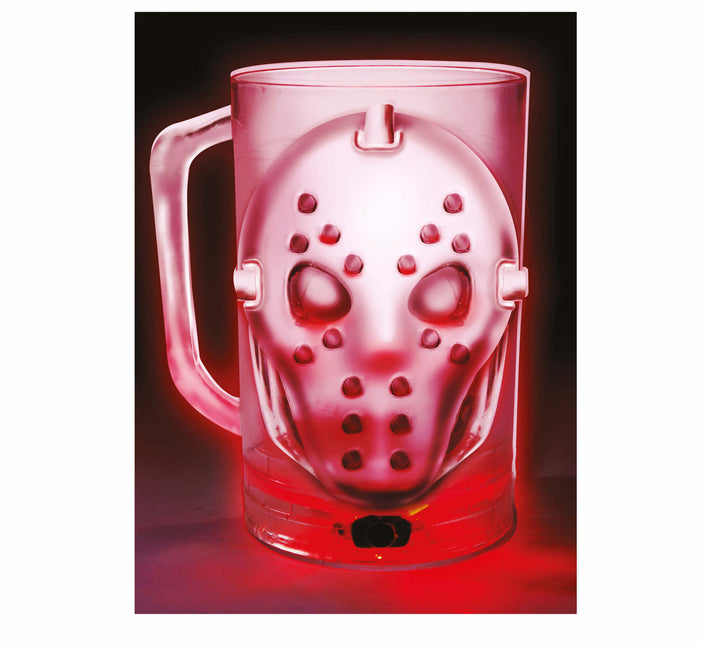 Halloween pöydän koriste valo naamio 10cm