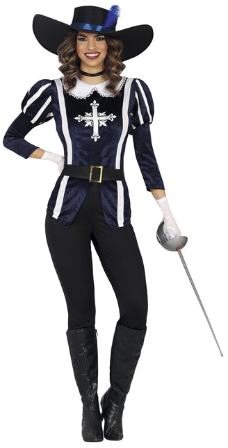 Muskettisoturin puku Siniset naiset