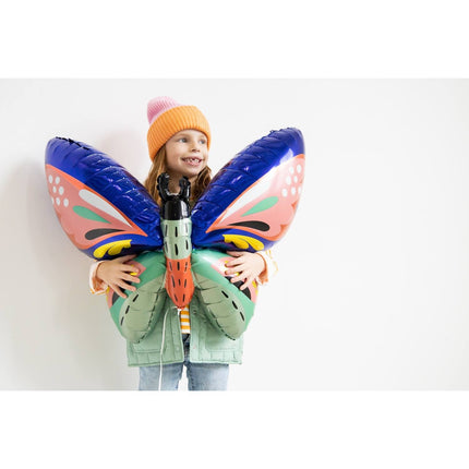 Perhonen helium ilmapallo tyhjä 88cm