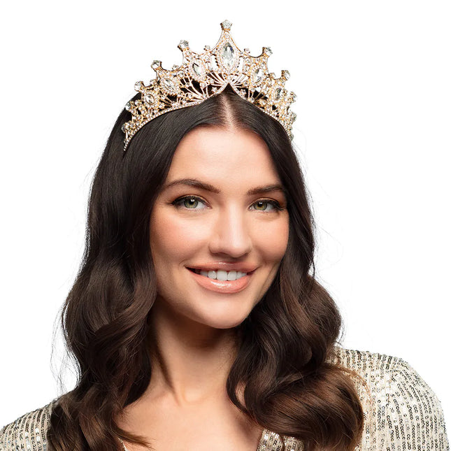 Prinsessan kruunu Rose Gold metalli