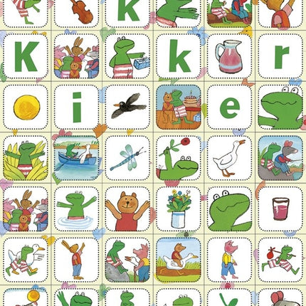 Sammakko ja ystävät Tarrat Pieni
