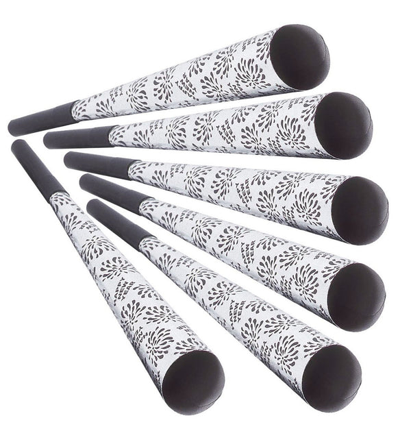 Hopea Hyvää uutta vuotta Party Honks 25cm 6kpl