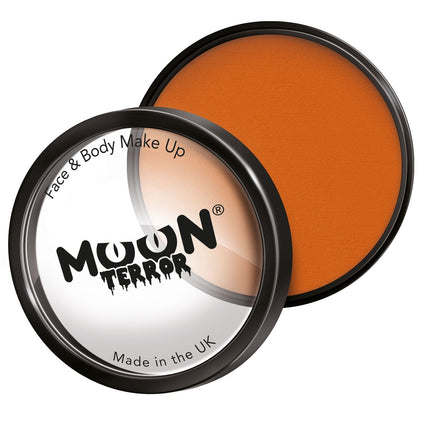 Moon Terror Halloween Pro Face Paint Kakkupurkit Kurpitsa Oranssi 36g