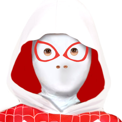 Hämähäkkimies puku sininen punainen lapsi