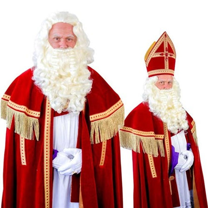 Sinterklaas parta Saint Kanekalon 45cm