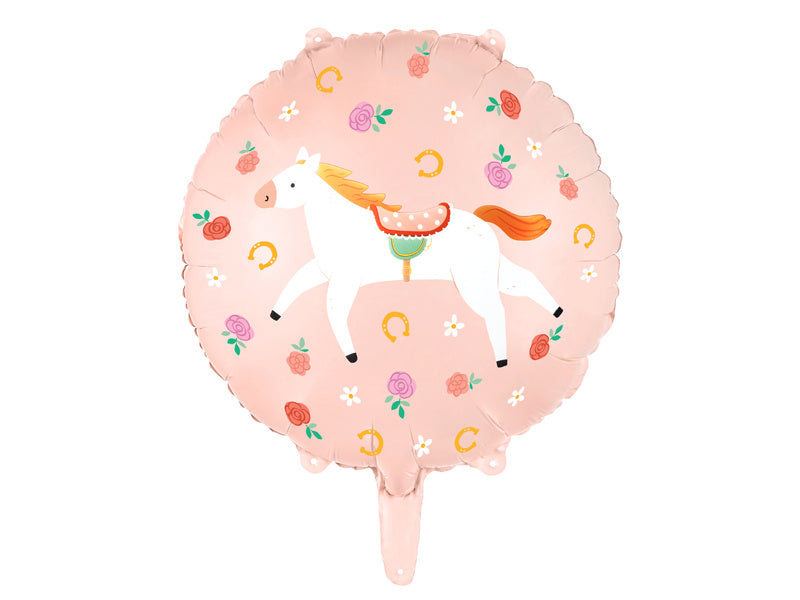 Hevonen helium ilmapallo tyhjä 45cm