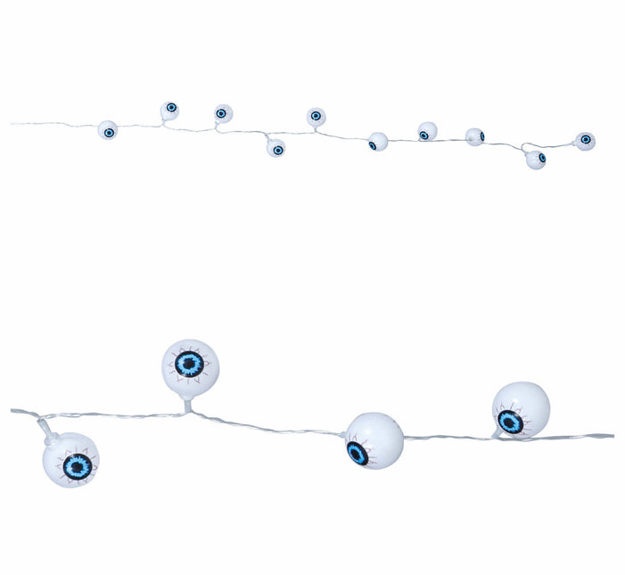 Halloween Valo köynnös LED silmät 1.3m
