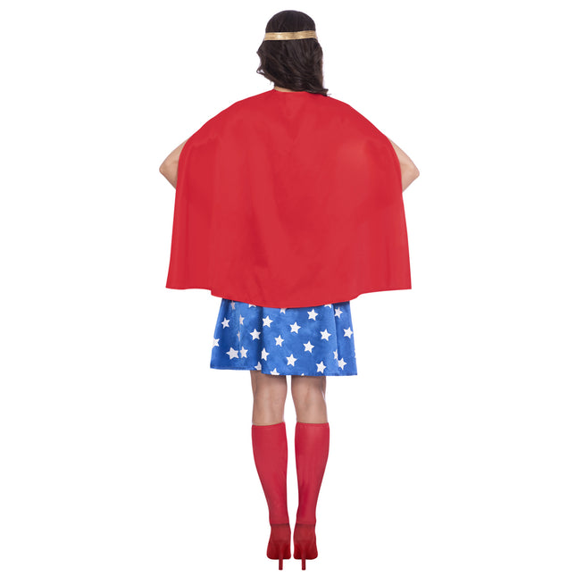 Aikuisten puku Wonder Woman Classic XXL