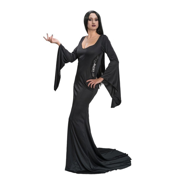 Costume Wednesday Morticia Mekko