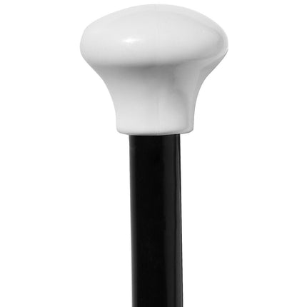 Musta kävelykeppi äänen kanssa