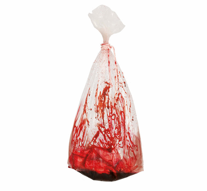 Halloween pöydän koriste Fake Blood Bag
