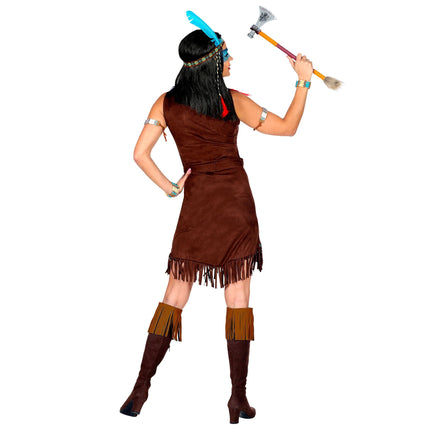 Intialainen mekko ruskea Hyvät 3 kpl